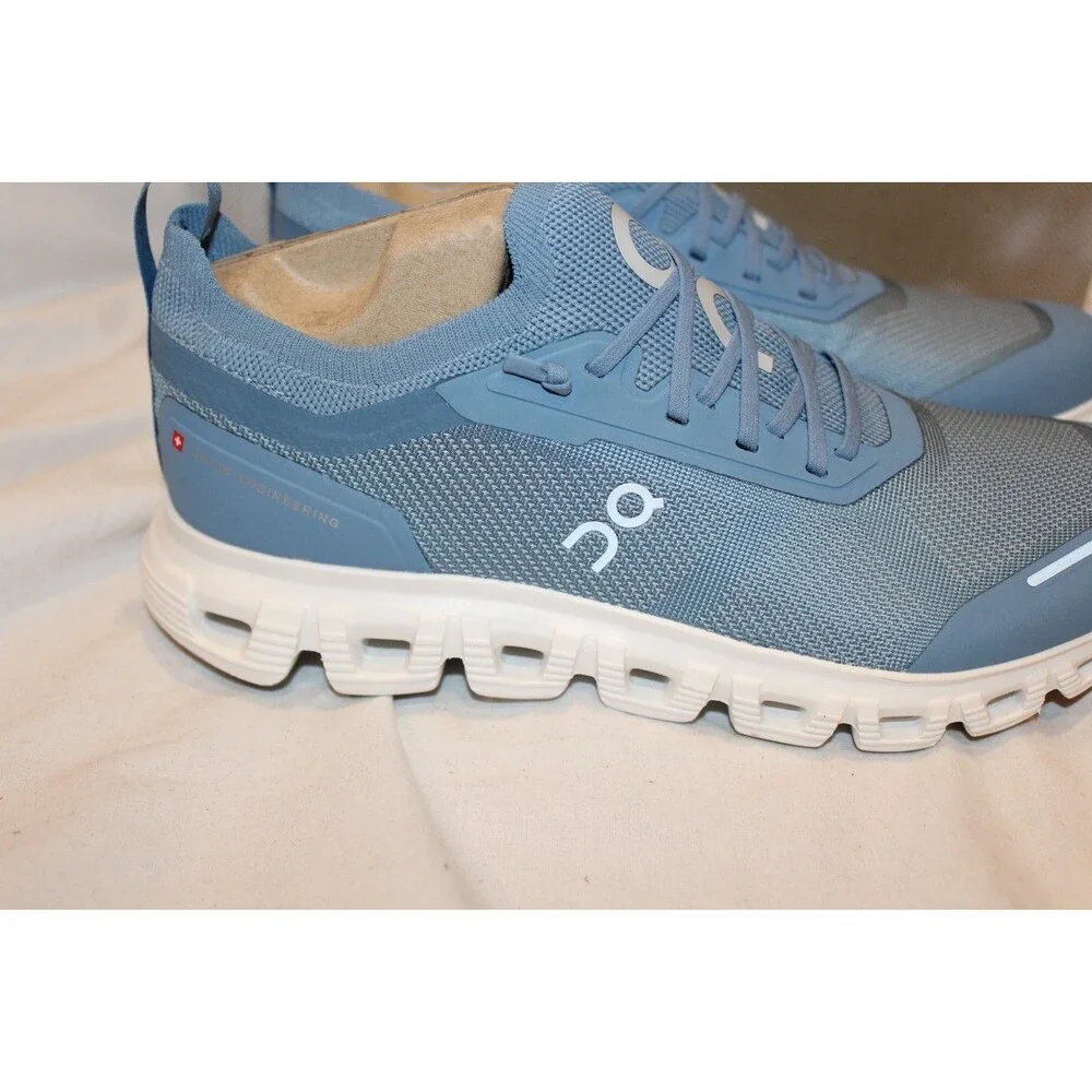 ON CLOUD WOMEN'S CLOUD 6 VERSA RUNNING ATHLETIC SNEAKERS NEW 8.5 DUST BLUE WHITE
